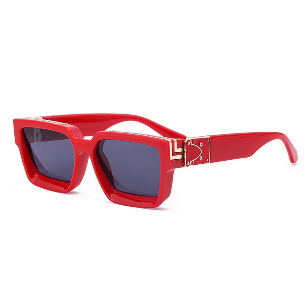 SUNGLASSES FASHION SQUARE FRAME SUNGLASSES GLASSES