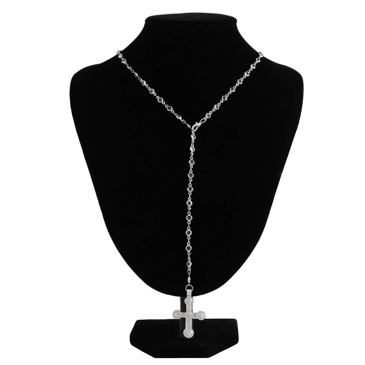 NEW FASHION BOW BEADED CLAVICLE NECKLACE