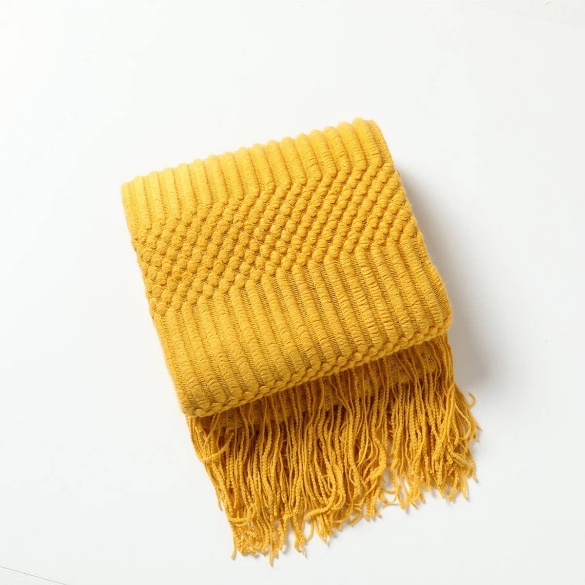 DOUDOU BLANKET FRINGED SHAWL BLANKET