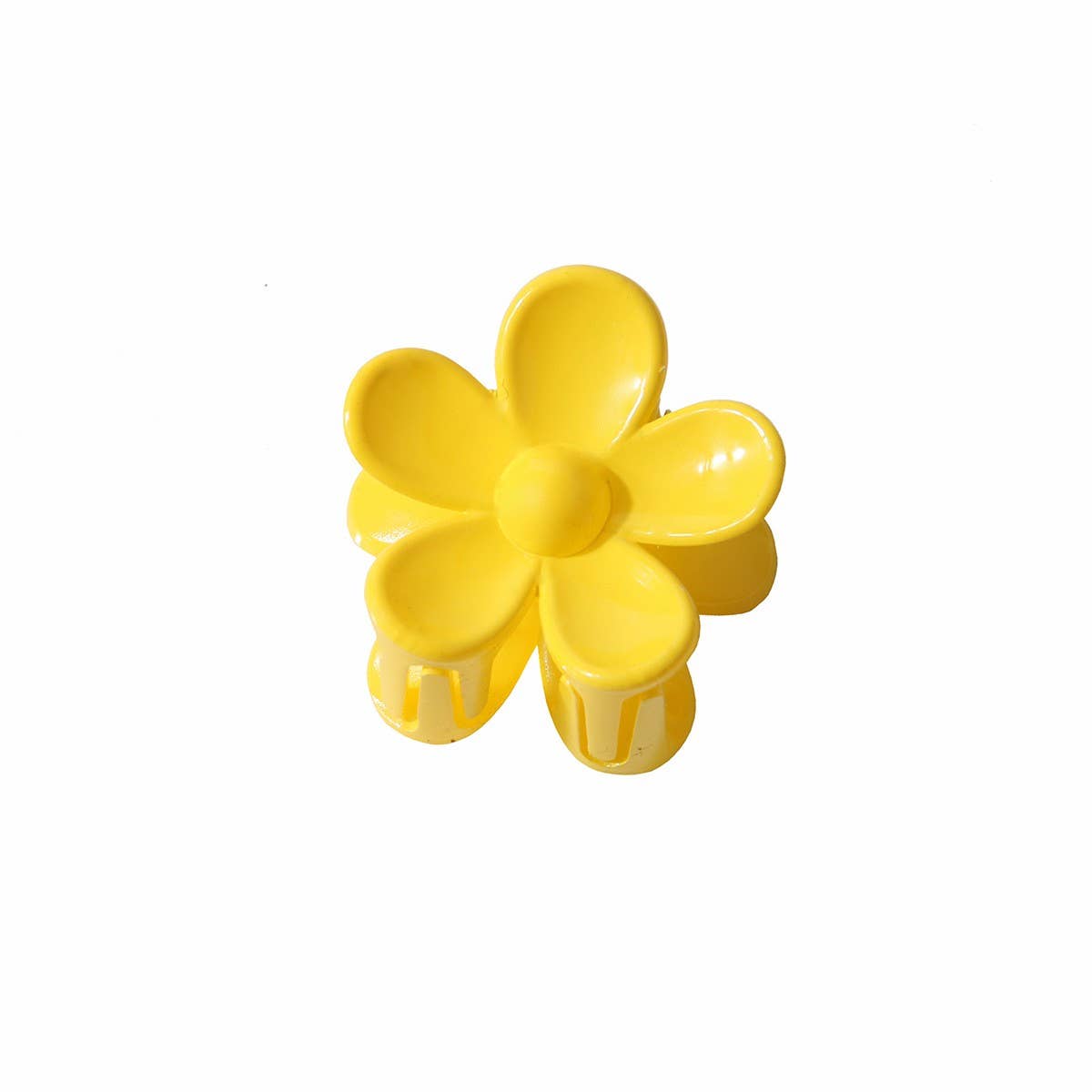 Mini Matte Flower Hair Claw Clip ? Cute Side Clip
