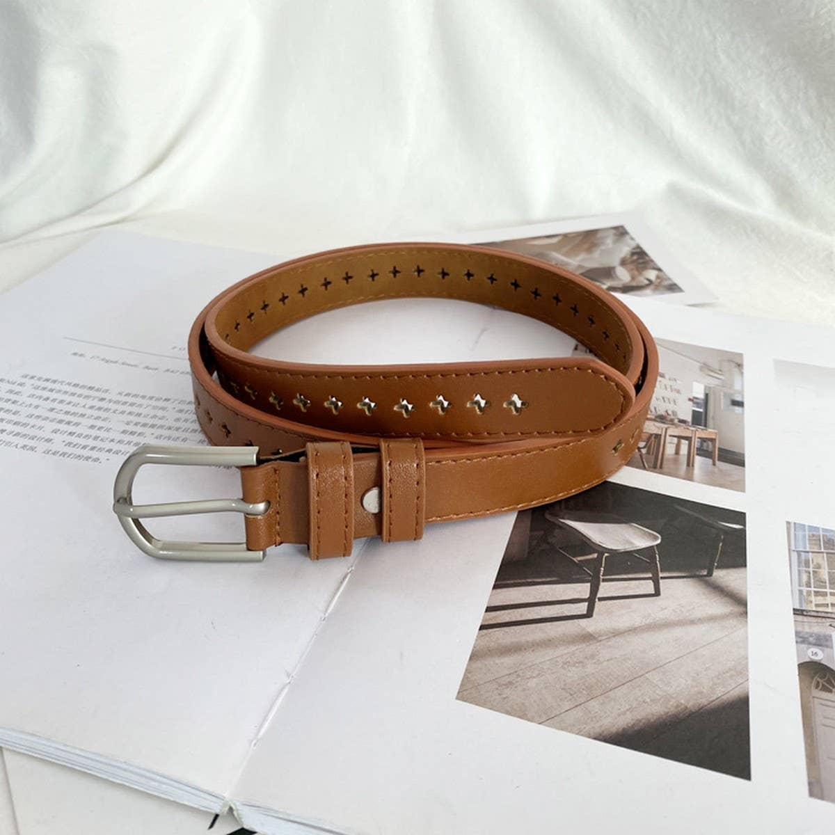 FASHION RETRO HOLLOW SIMPLE WOMEN'S BELT_CWABE0665