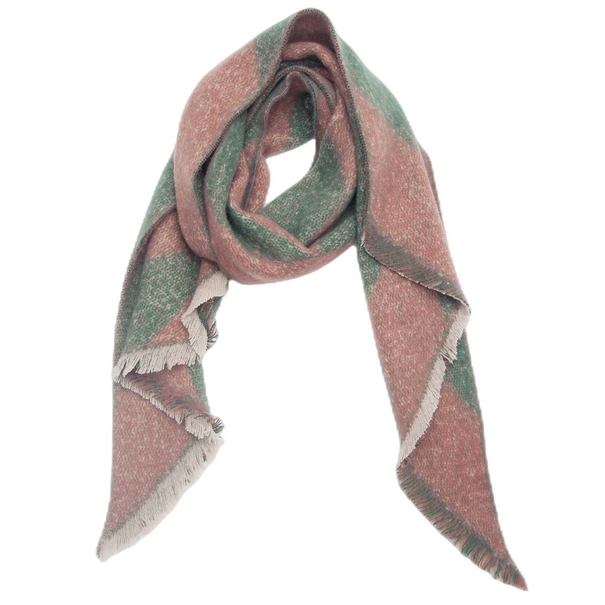 Diamond Scarf - Stylish Geometric Scarf