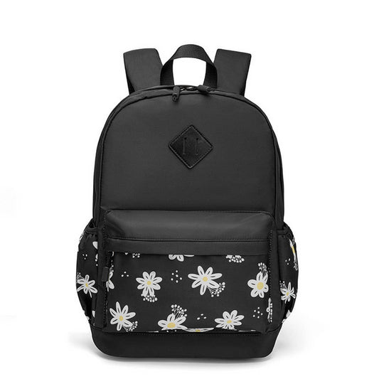 Sweet Floral School Backpack for Teen Girls_CWAB5491