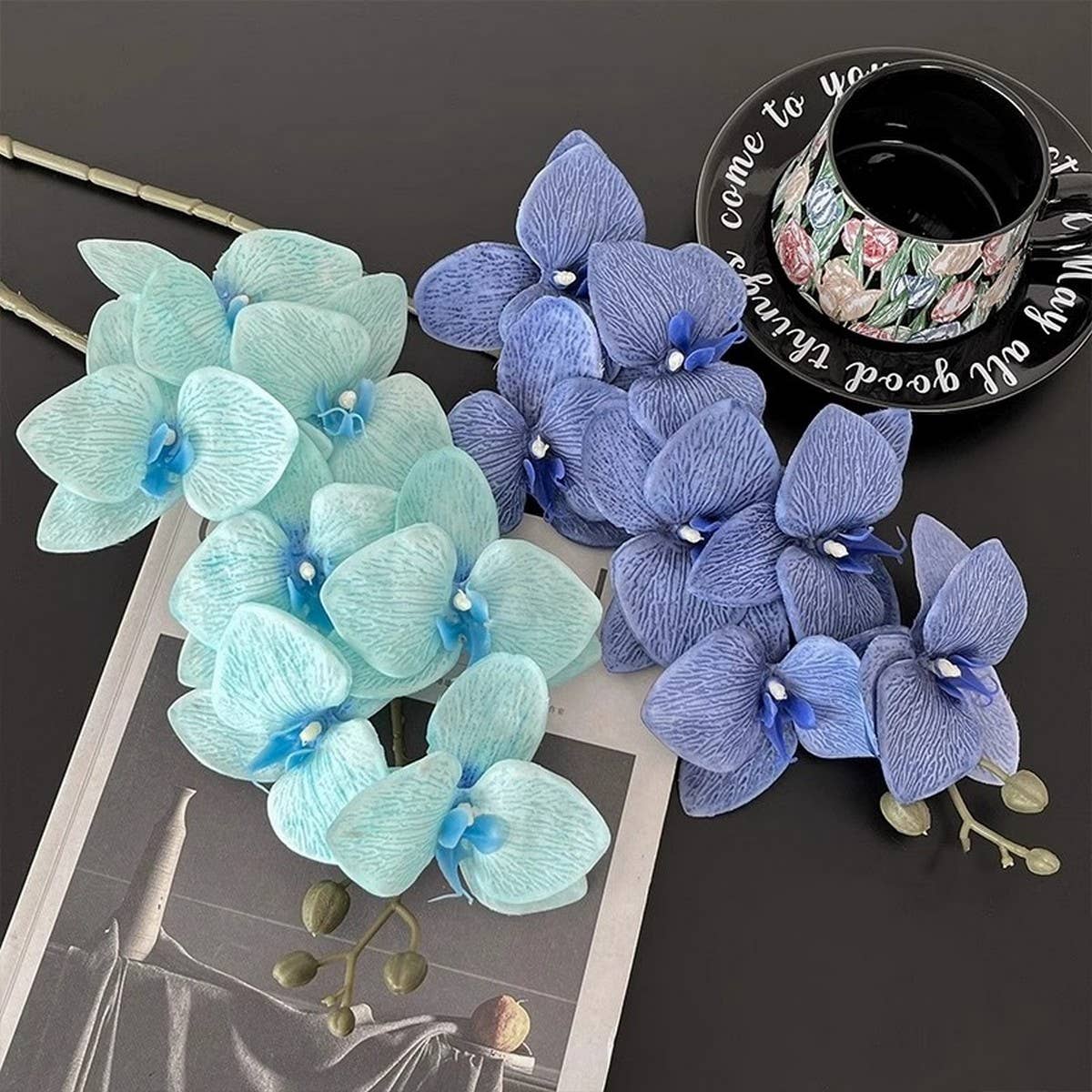 Moisture 7-Head Phalaenopsis Orchid Wedding Decor