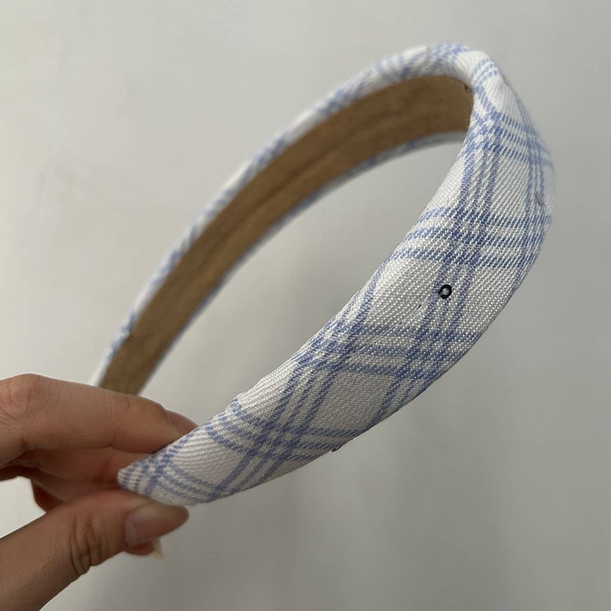 FASHION WIDE BRIM BLUE HEADBAND HAIRPIN HEADDRESS_CWAHA4026