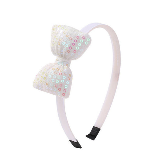 CHILDREN'S BOW 3D SEQUINED HEADBAND