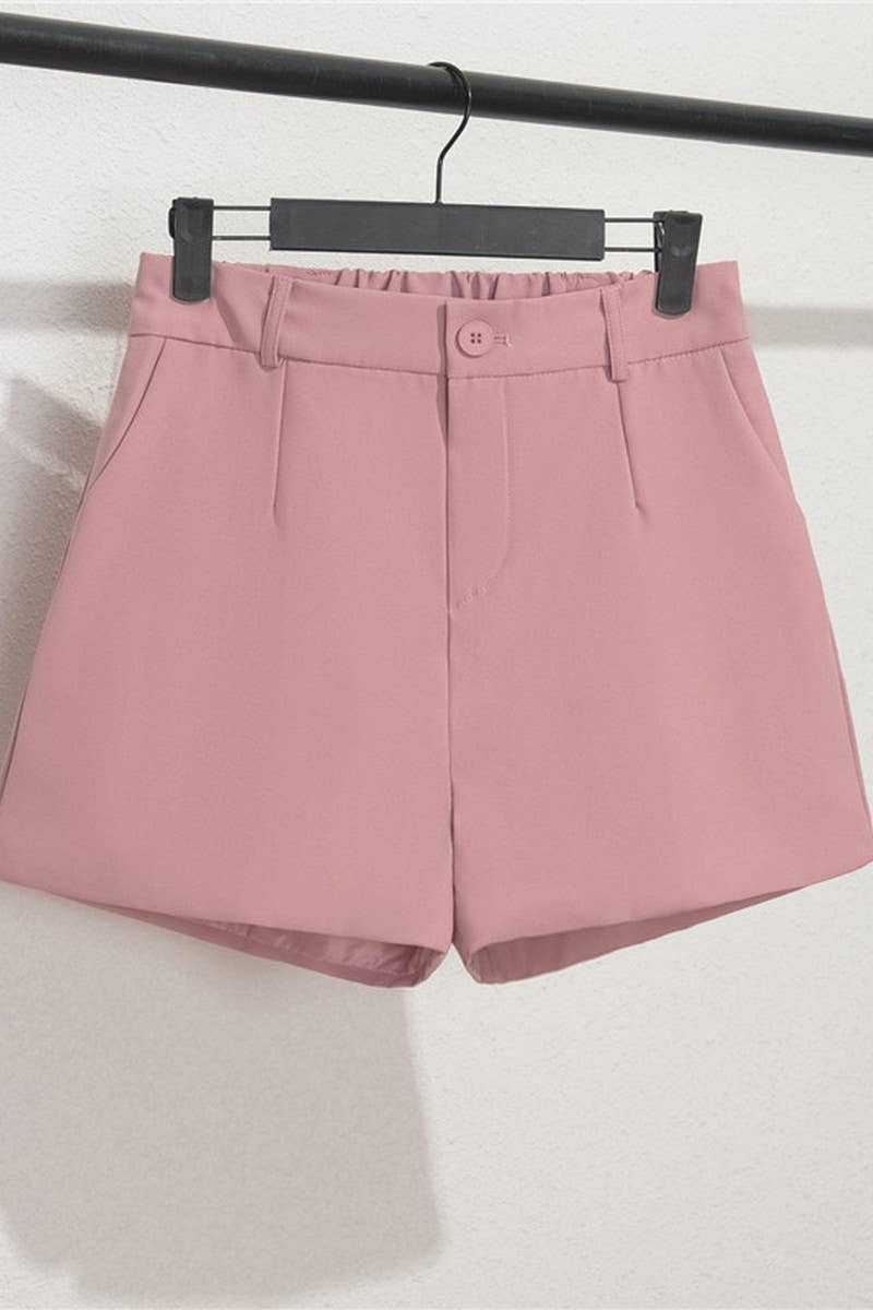 CWBSP00616_SUMMER HIGH WAIST LOOSE SHORT CASUAL PANTS