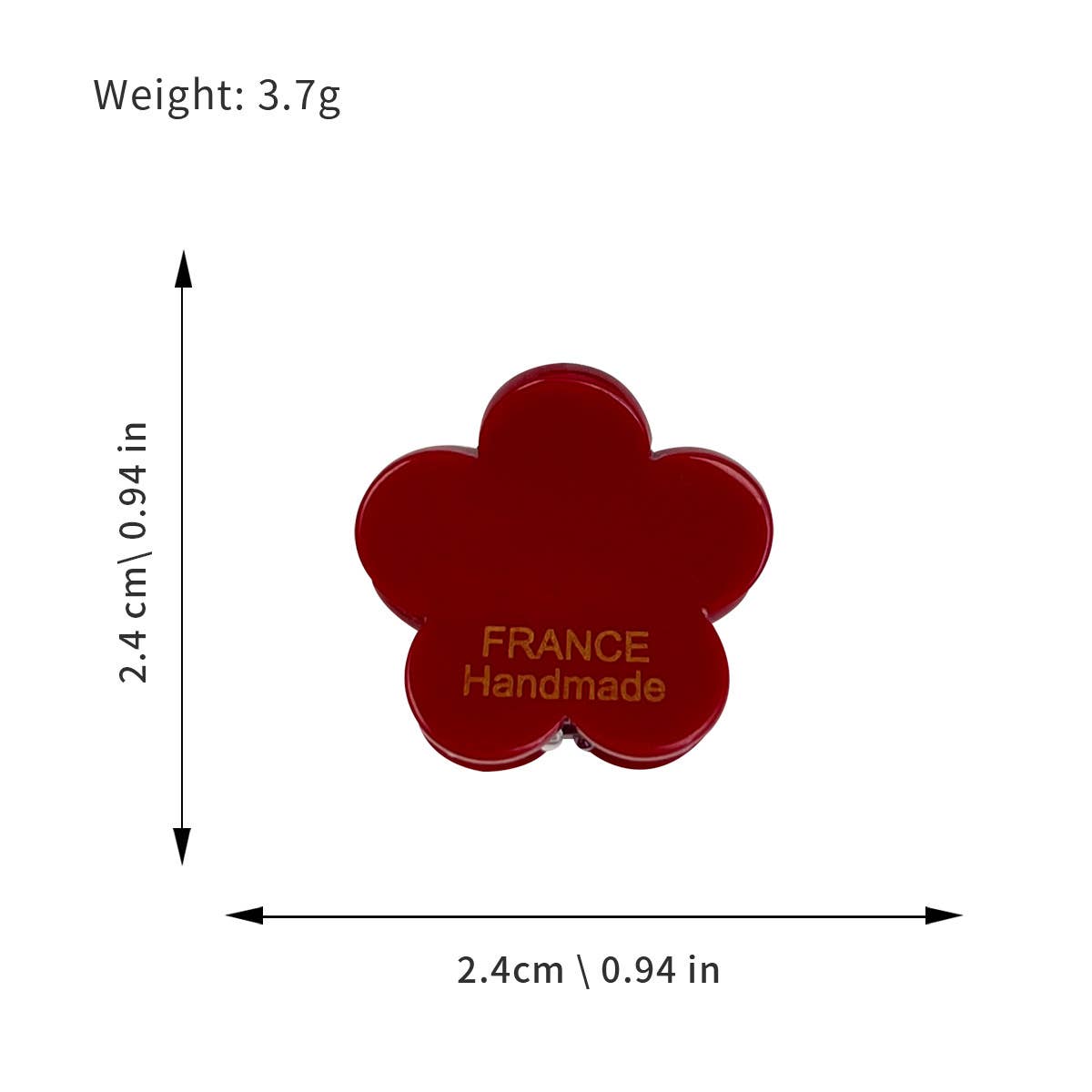 Gold-labeled solid acetic acid plate gripper