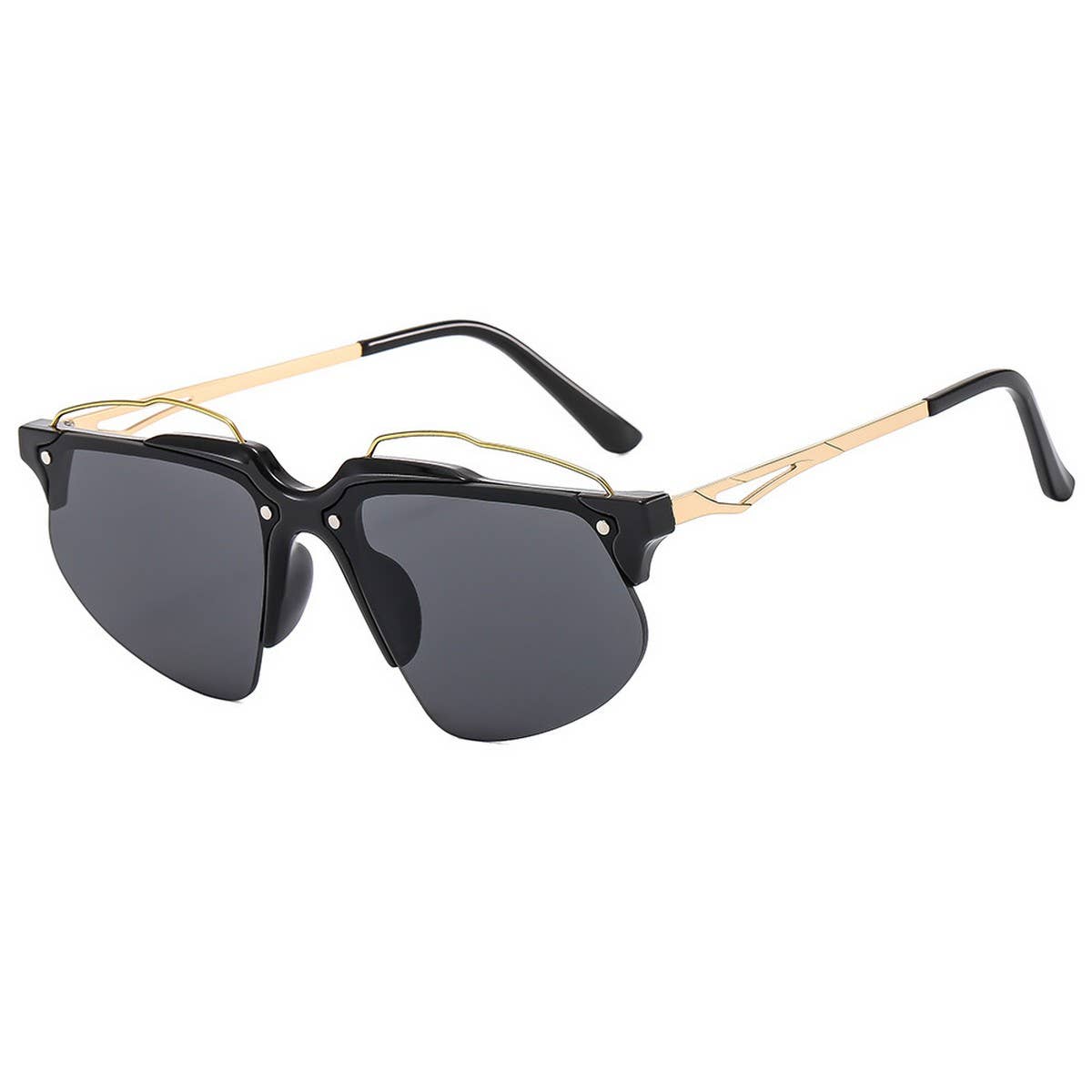 Metal Butterfly Wing Sunglasses for Women