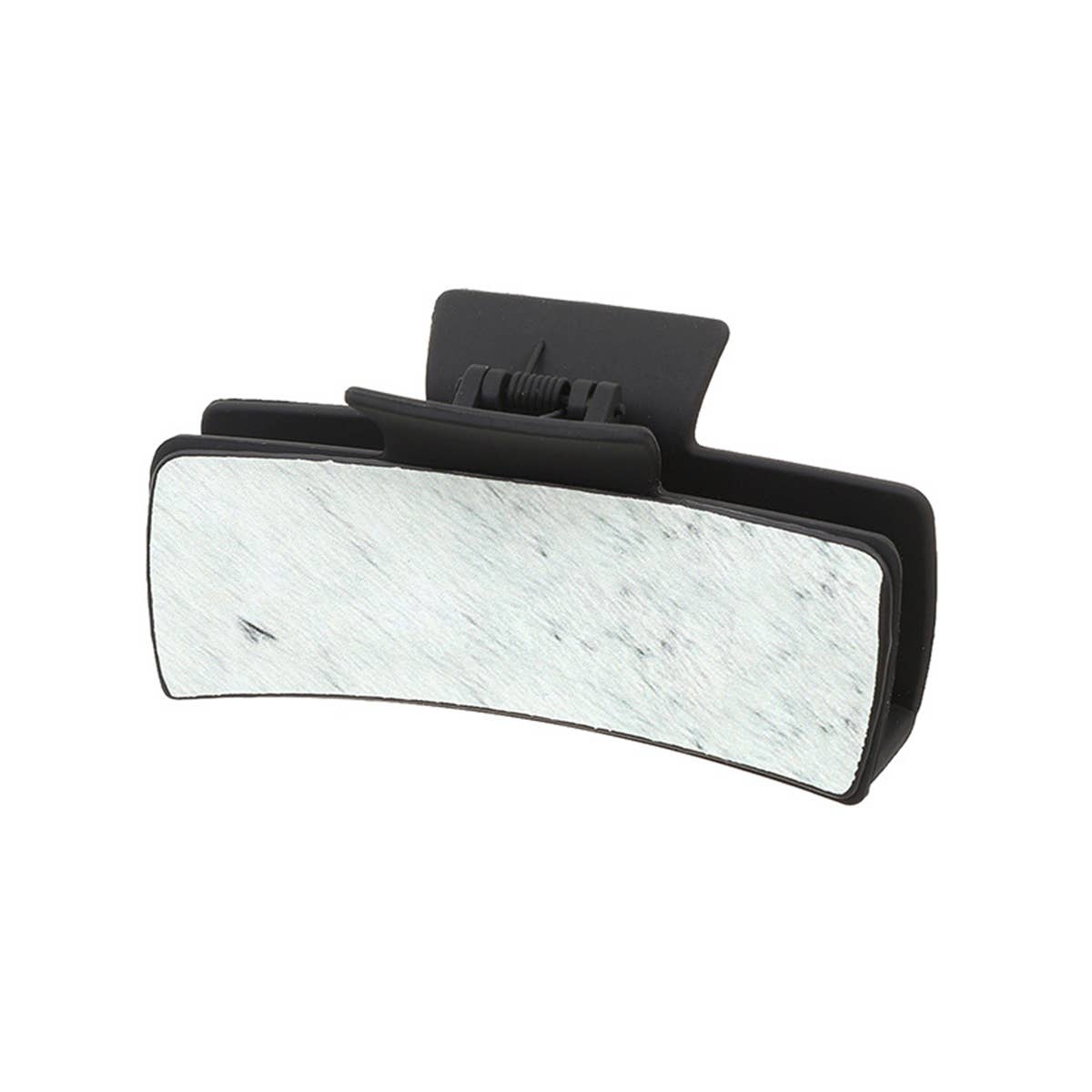 Western Cowgirl Hair Claw - Horsehair Leather Clip_CWAHA0591