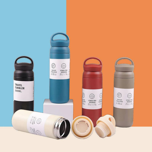 Simple Handle Stainless Steel Insulated Travel Mug_CWMM7920