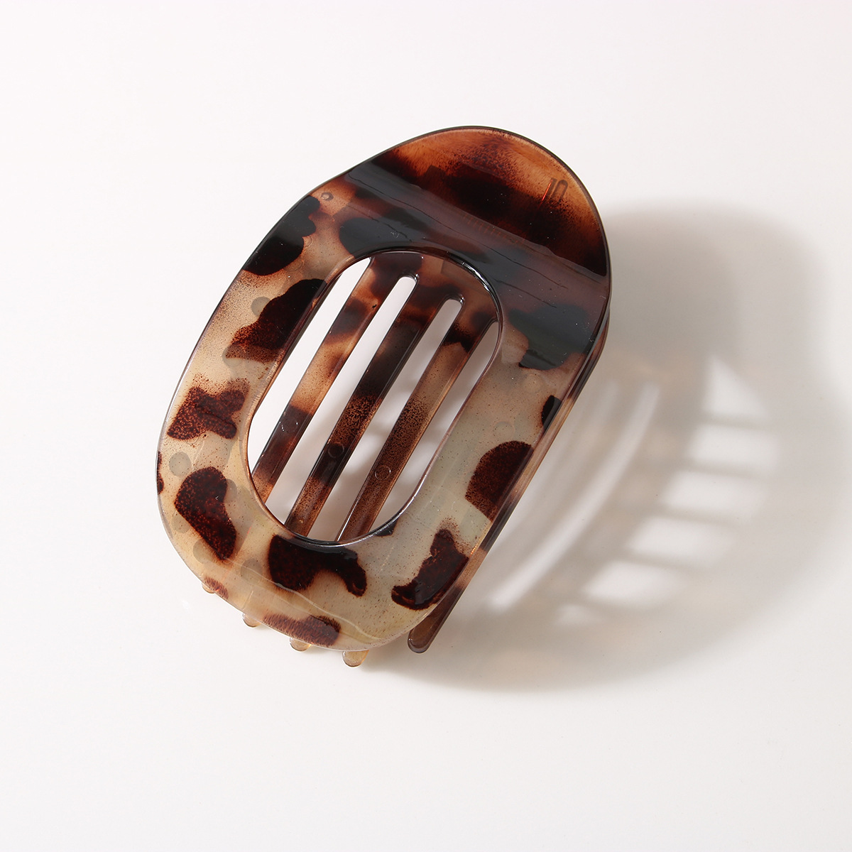 Oval Flat Hair Clip for Women, Strong Grip Clamp_CWMM4936