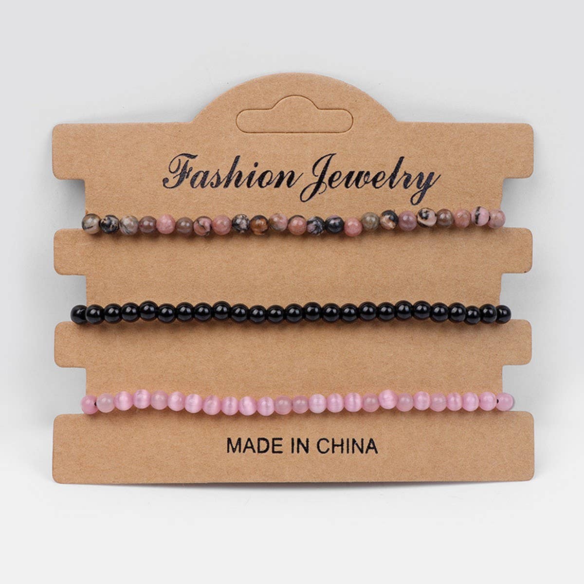 CWAJE4236_NATURAL STONE HIGH-GRADE CARDBOARD WOVEN BRACELET