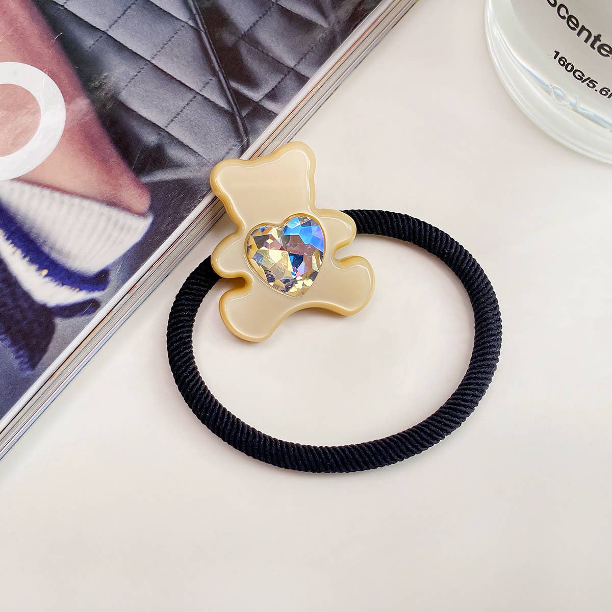 CANDY COLOR BEAR HAIR TIE_CWAHA0805