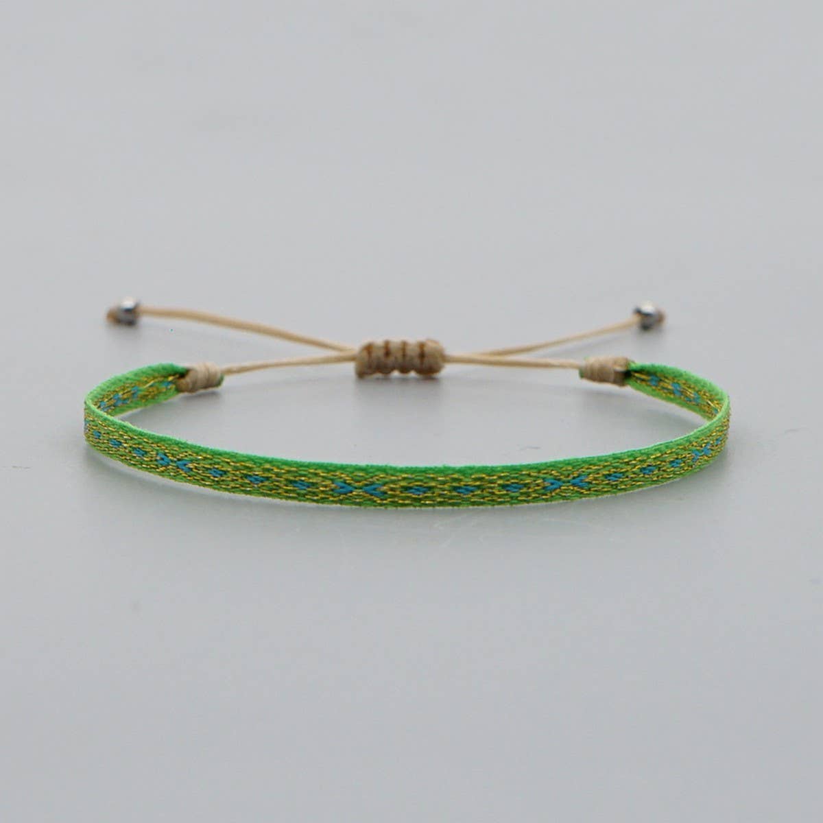 ETHNIC RETRO RIBBON HAND-WOVEN BRACELET_CWAB4618