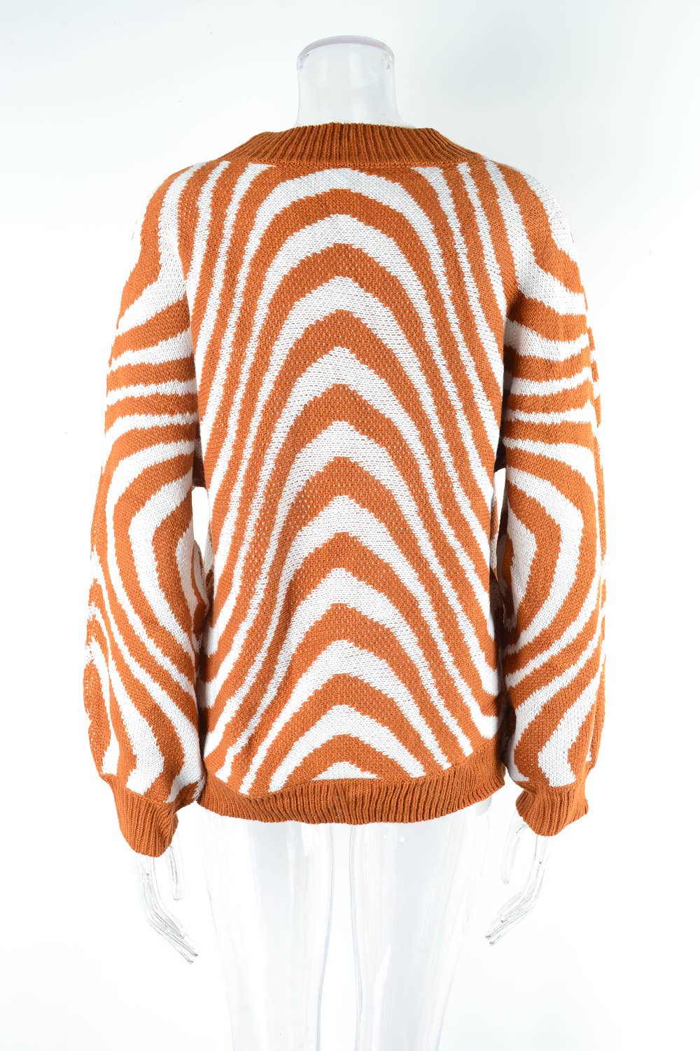 CWOSWL1038_Casual Crew Neck Pullover Long Sleeve Sweater