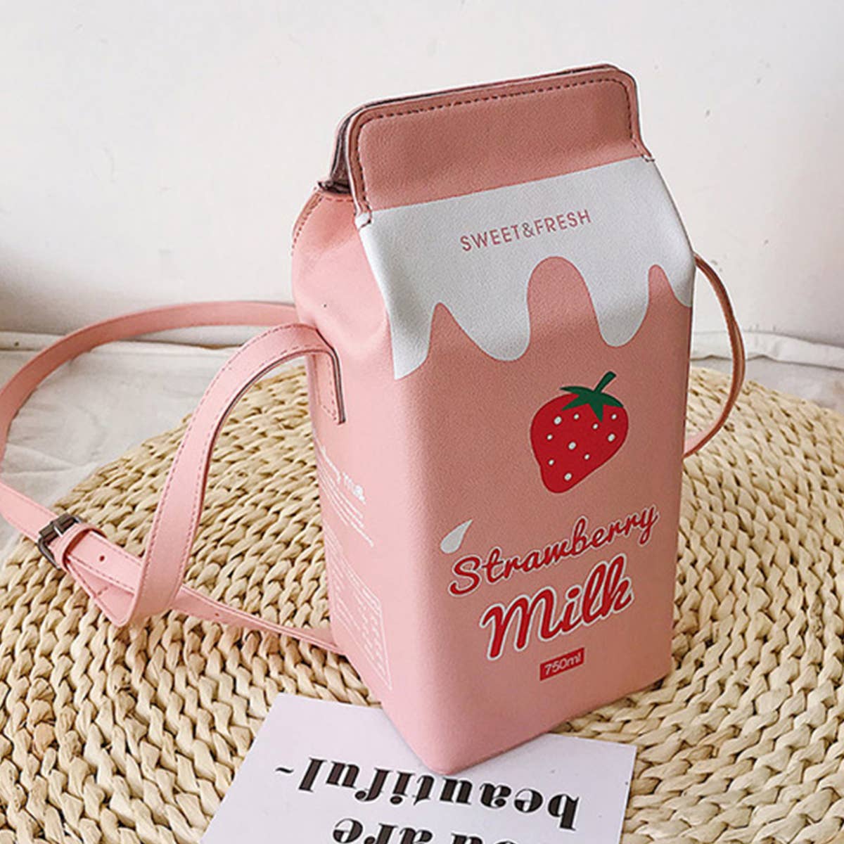 FASHION MILK BOTTLE SHAPE SHOULDER BAG_CWAB0983