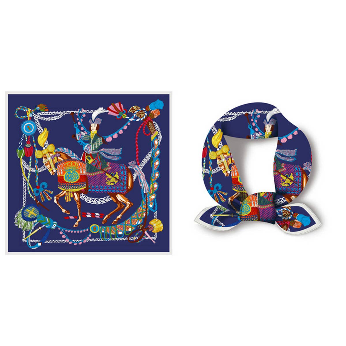 RETRO HOT SELLING PRINTED SQUARE SCARF_CWASC0658