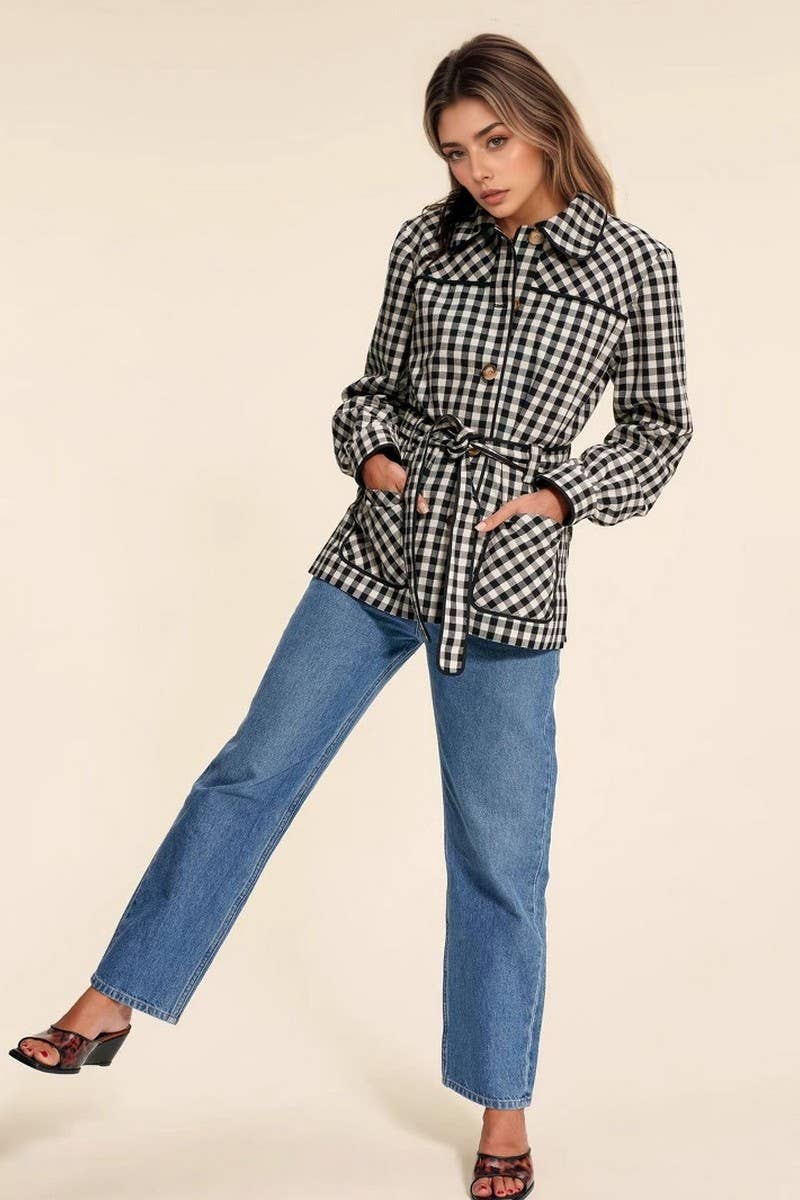 CWOCO1272_BABY COLLAR TIE-DRAWSTRING CARDIGAN JACKET