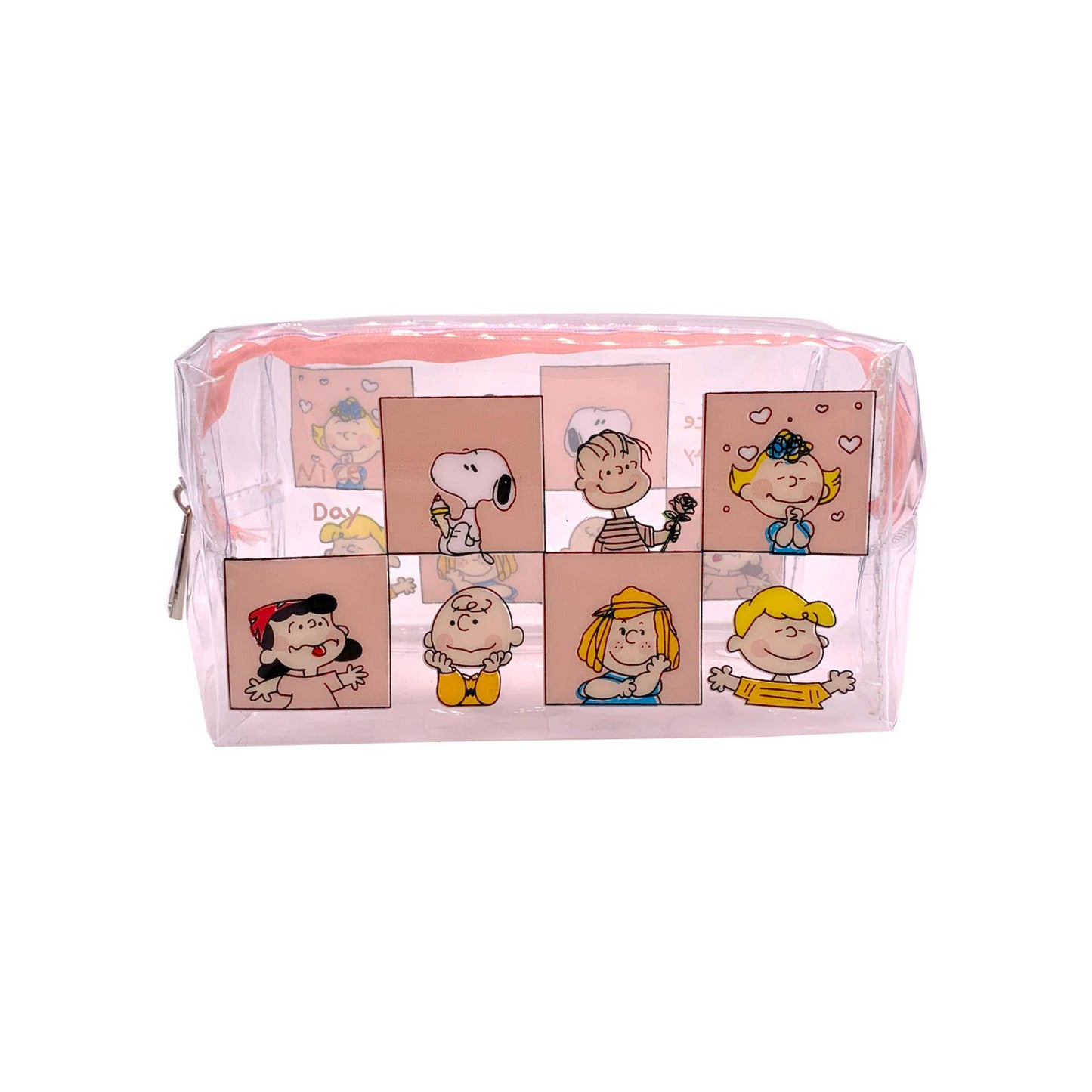 Transparent waterproof toiletry storage bag