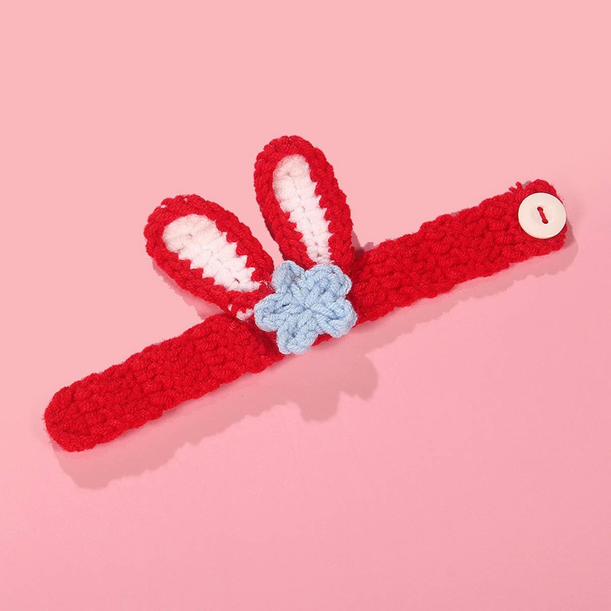 HANDMADE THREE-DIMENSIONAL RABBIT EARS BRACELET