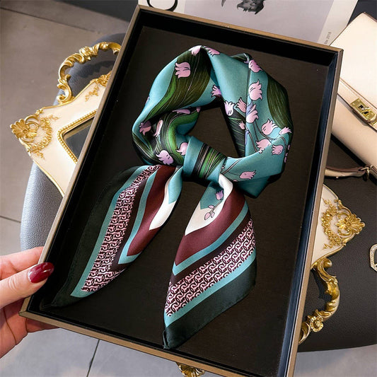 2024 NEW ARTISTIC PRINTED SMALL SQUARE SCARF_CWASC1431