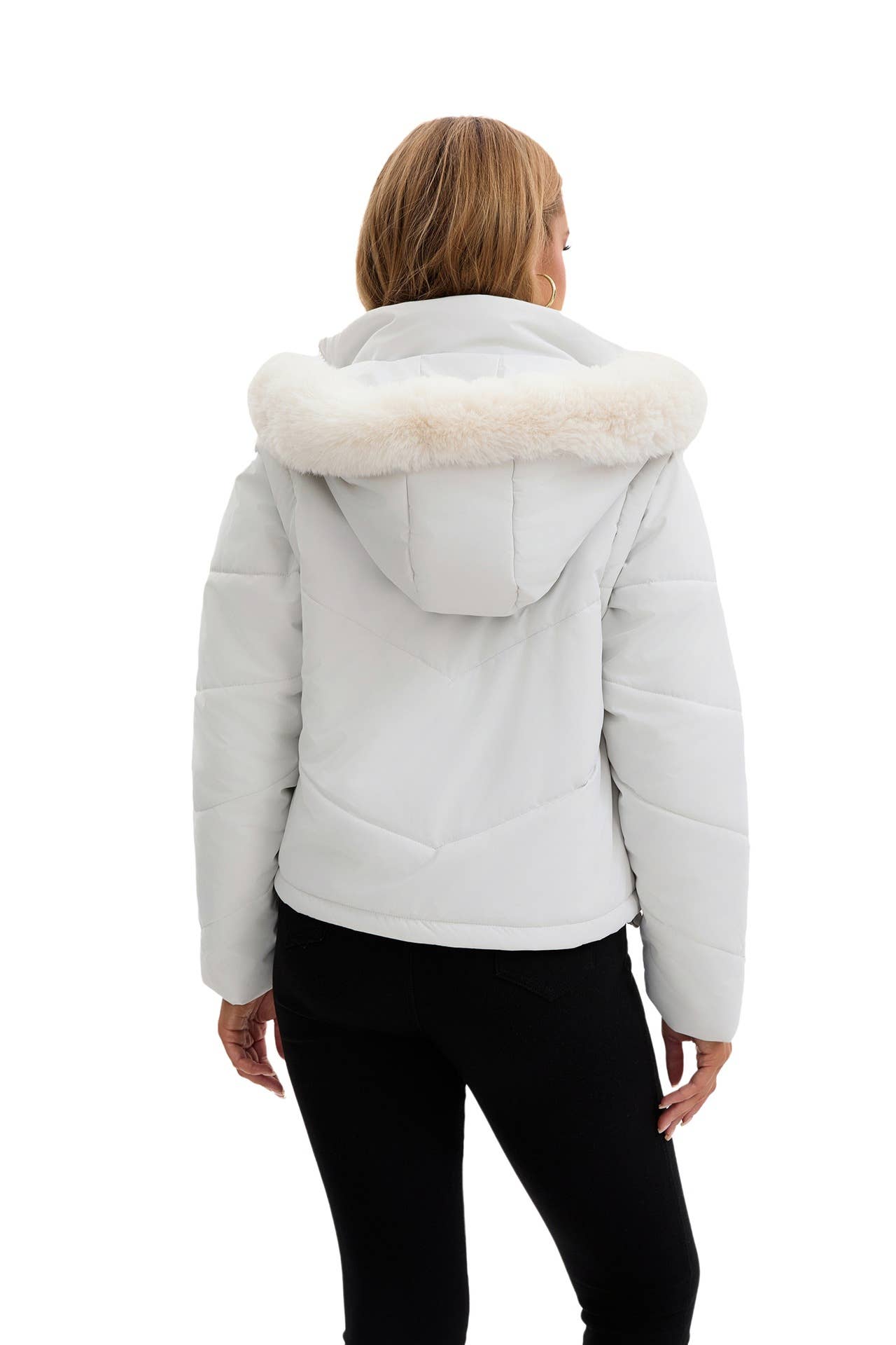 Two detachable cotton-padded jackets