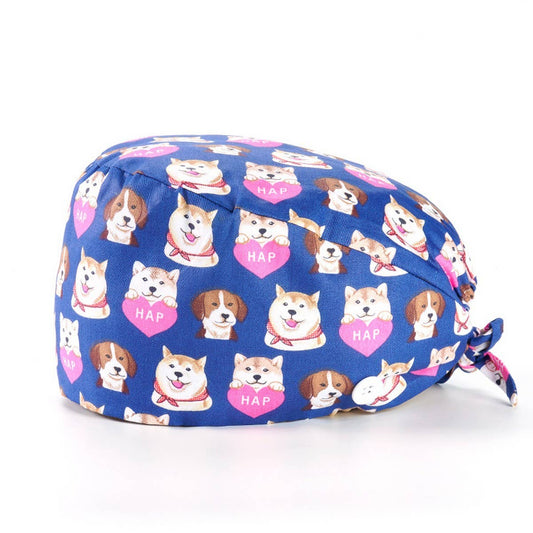 COTTON NURSE DOCTOR SURGICAL CAP GOURD CAP_CWAH3381