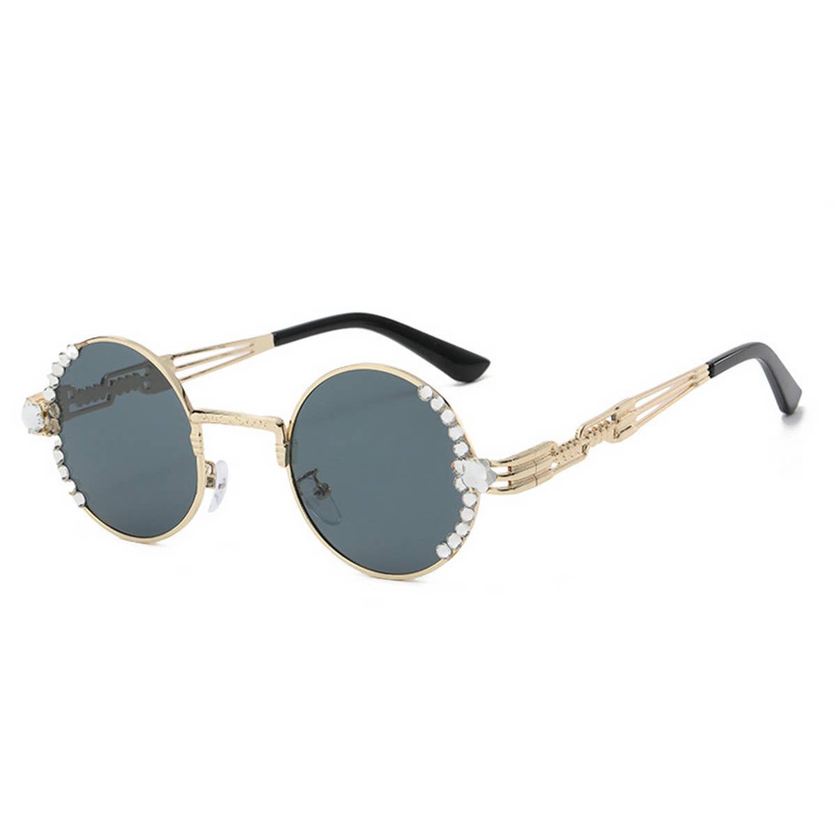 WOMEN ROUND FRAME SUNGLASSES