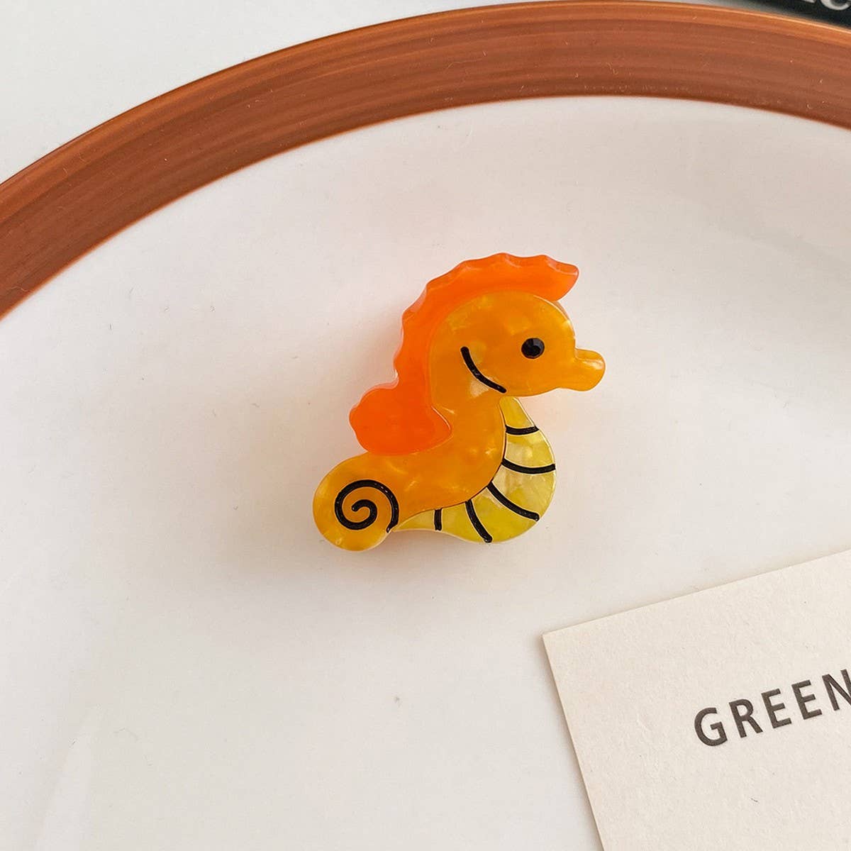 Cute Ocean Hair Clips?Acetate Sea Animal Claws