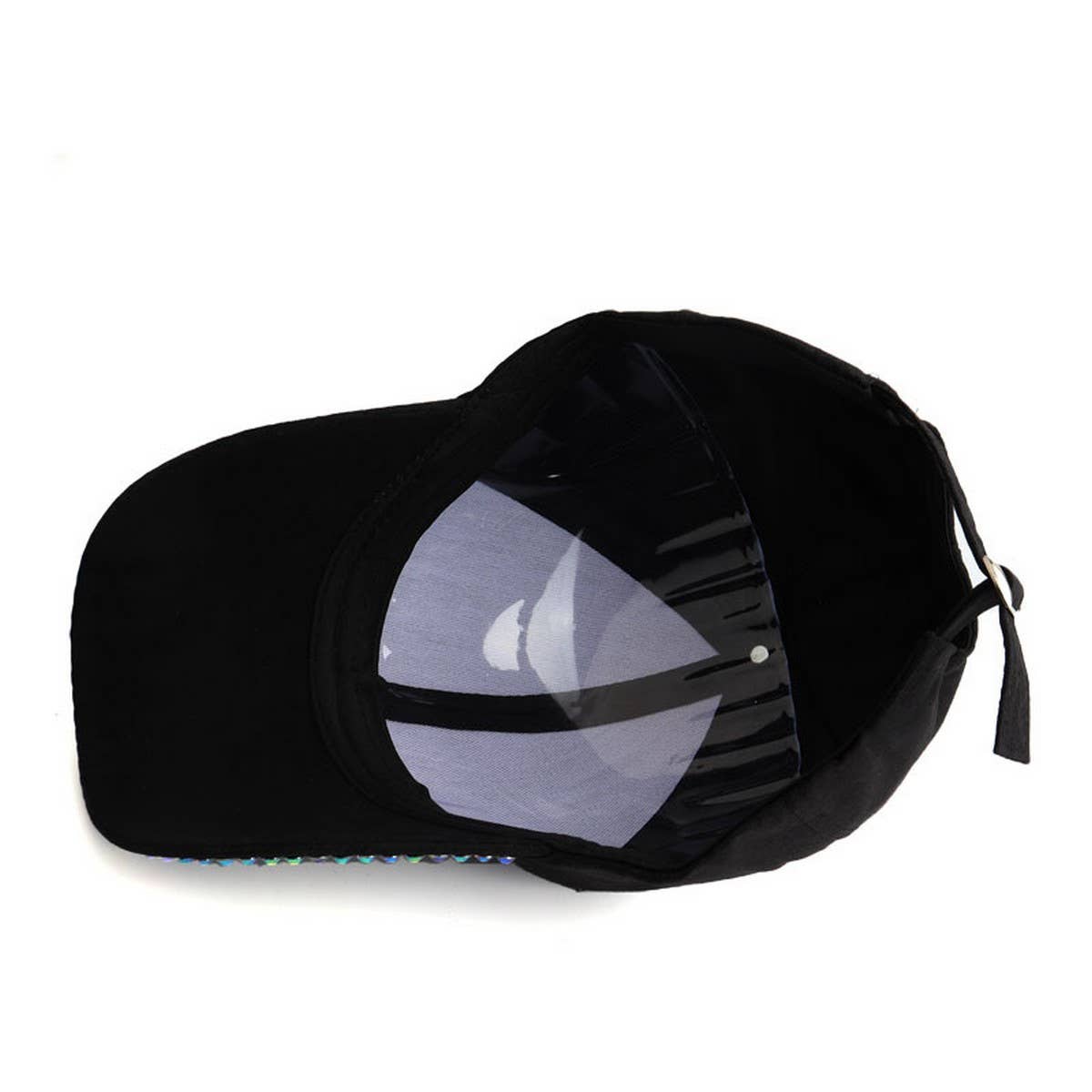 Double Swan Rhinestone Baseball Cap Sun Hat_CWAH1059