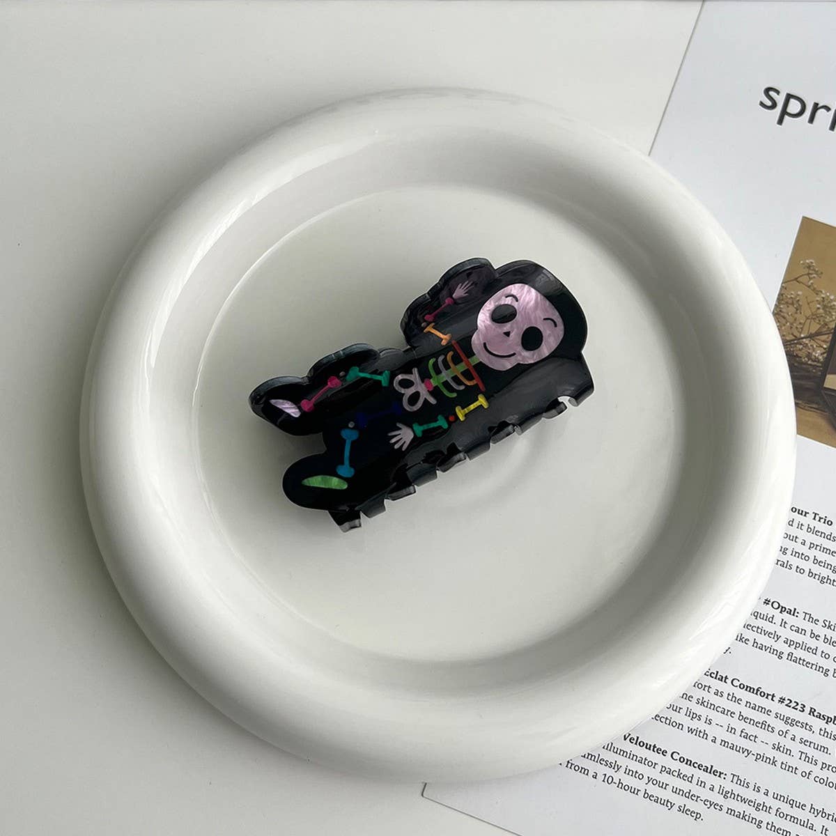 Halloween Ghost Cartoon Hair Claw Clip for Girls