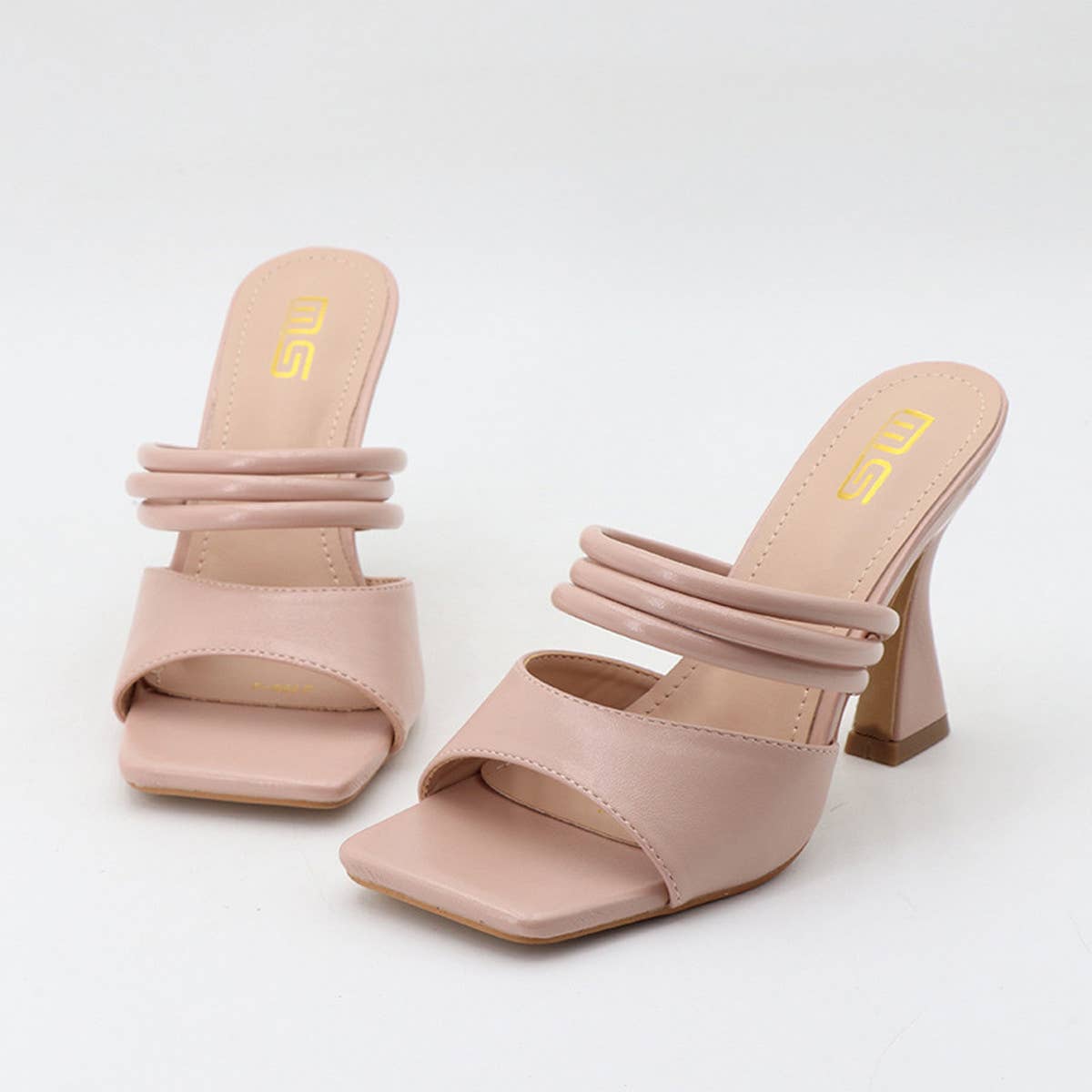 NEW SOLID COLOR SQUARE TOE SEXY HIGH HEELS_CWSHS0592