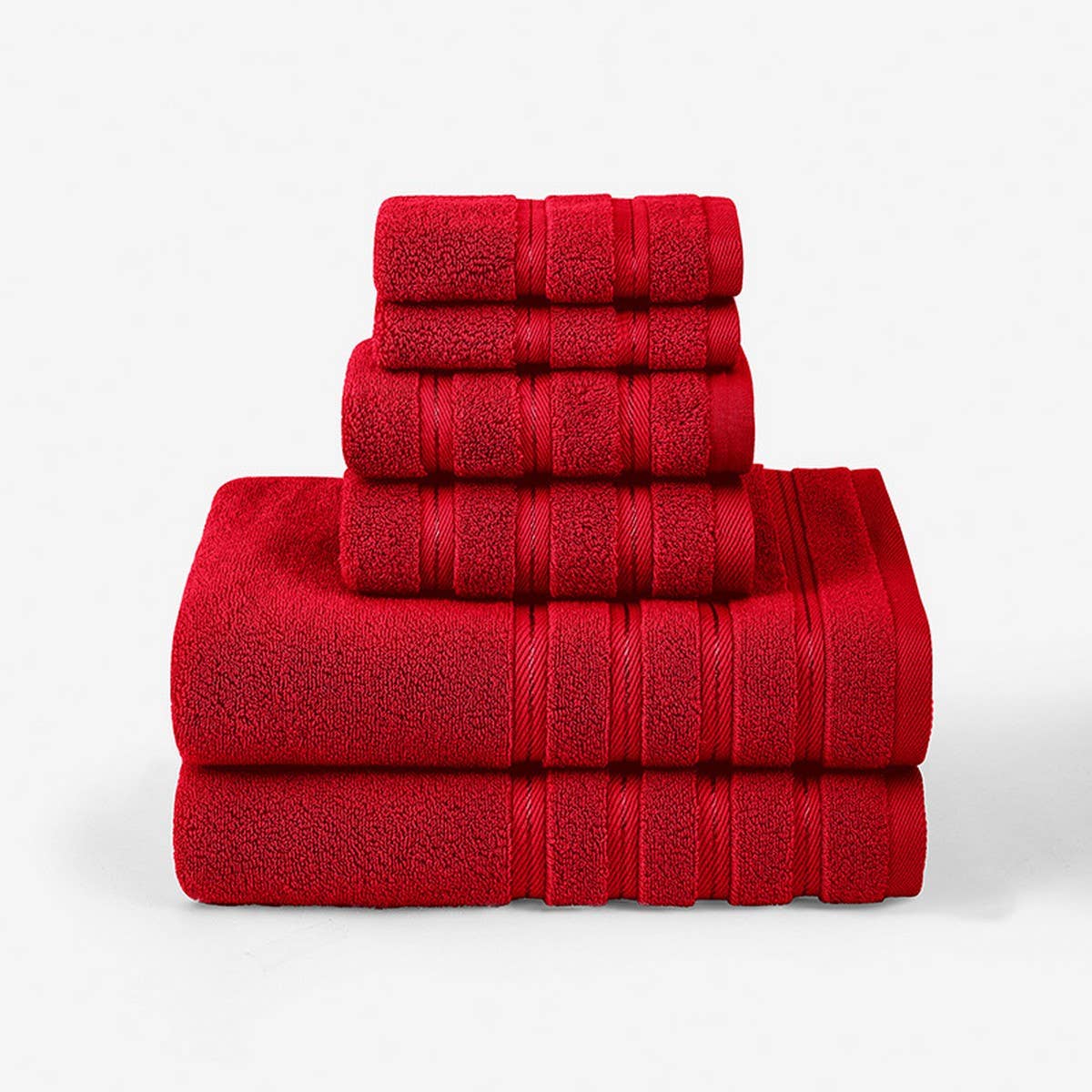 SIX-PIECE SOFT ABSORBENT FACE AND BATH TOWEL SET_CWMM2283