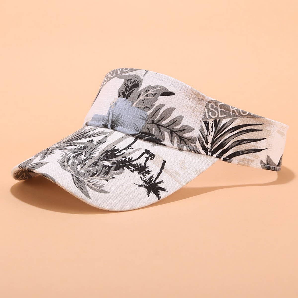 Printed Sun Visor | Summer UV Protection Sport Cap_CWAH3283