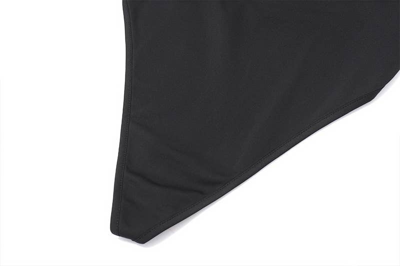 Sexy U-Neck Hollow Bodycon Long Sleeve Jumpsuit