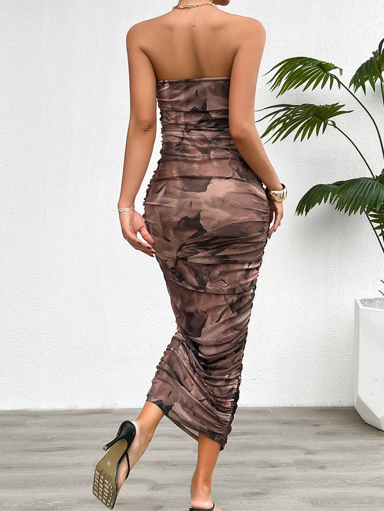 TEMPERA TOP TOP SMUDGED DRESS