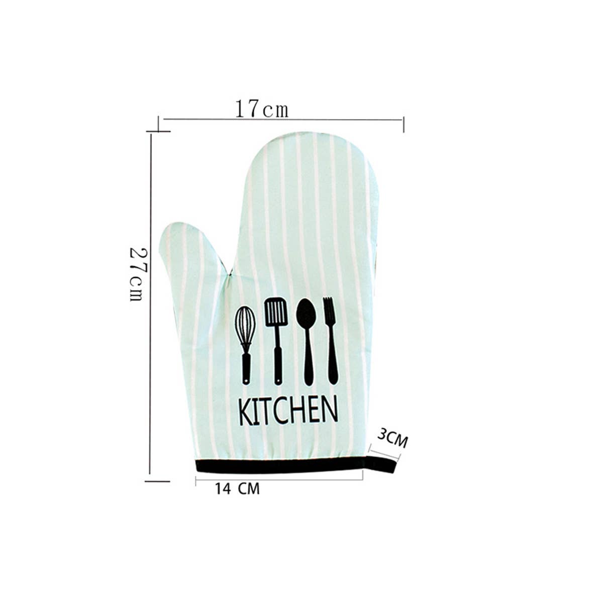A PAIR OF HEAT-RESISTANT BAKING GLOVES_CWMM1452