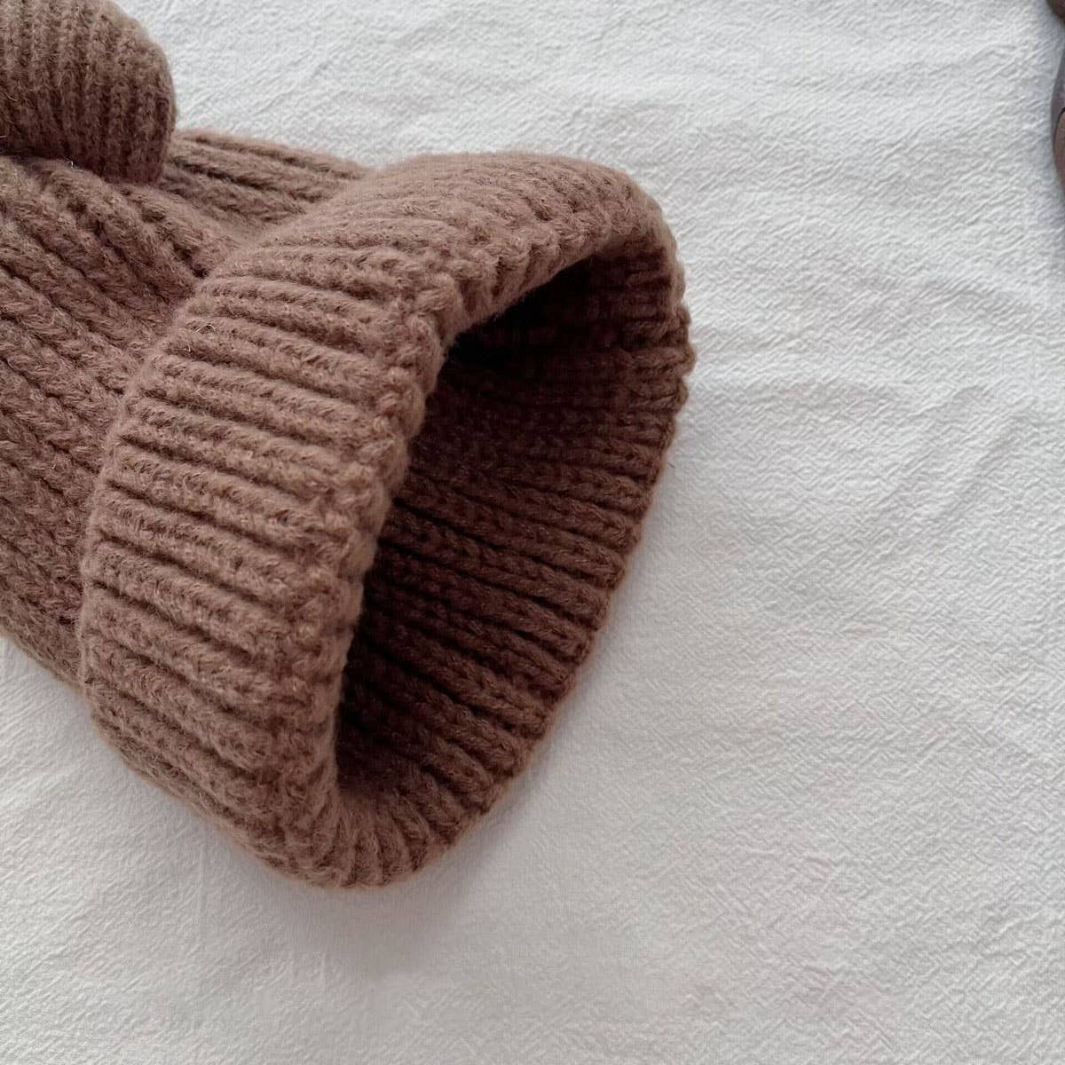 CUTE EARS CHILDREN'S FASHIONABLE WARM KNITTED HAT_CWAH2932