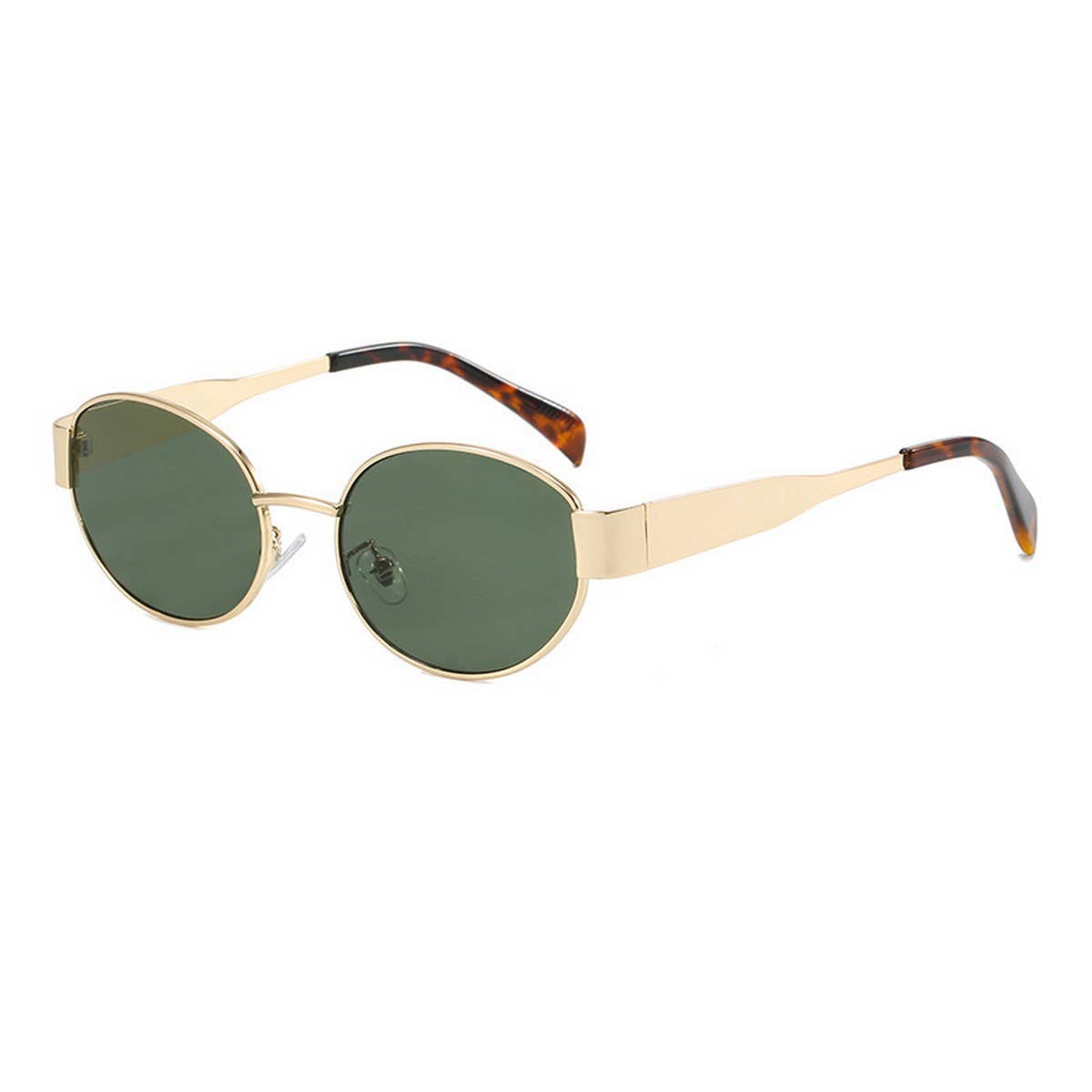 FASHIONABLE OVAL FRAME SUNGLASSES