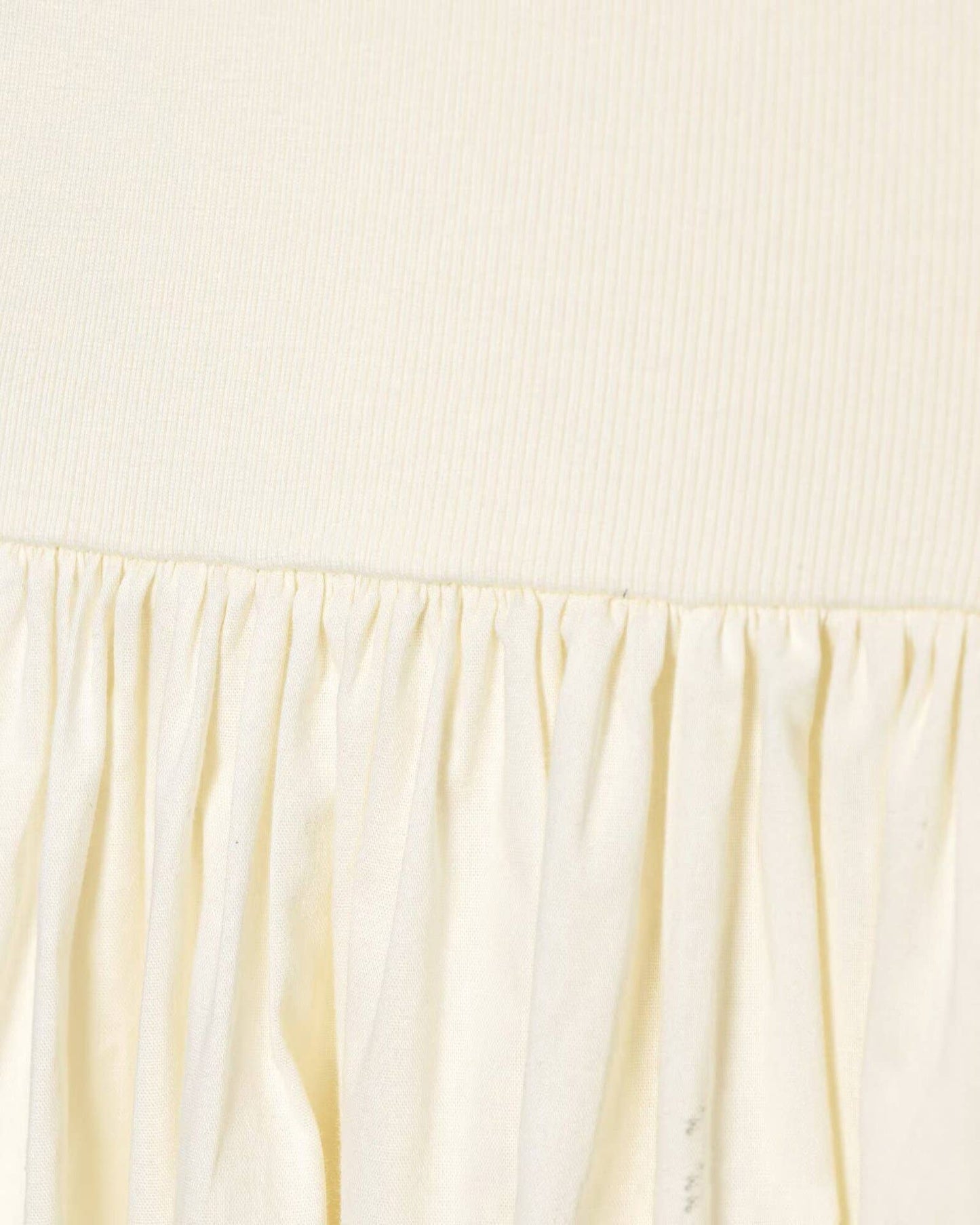 Temperament V-neck halter stitching poplin dress