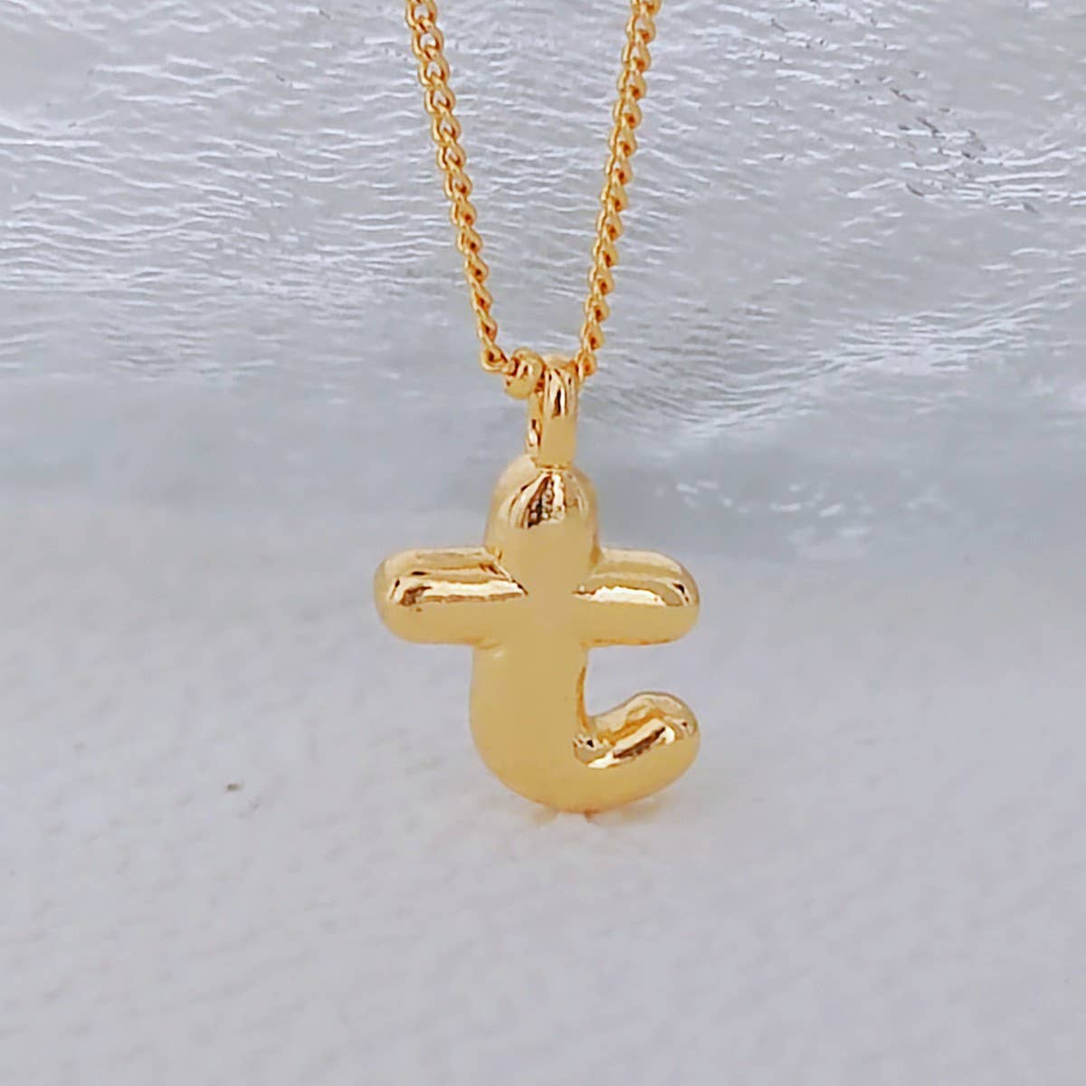 18K Gold 26 Letters Cute Hip Hop Pendant Necklace_CWMM5871