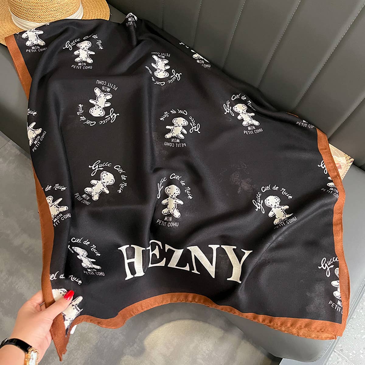 Fashionable Silk Scarf - Fall/Winter Beach Shawl