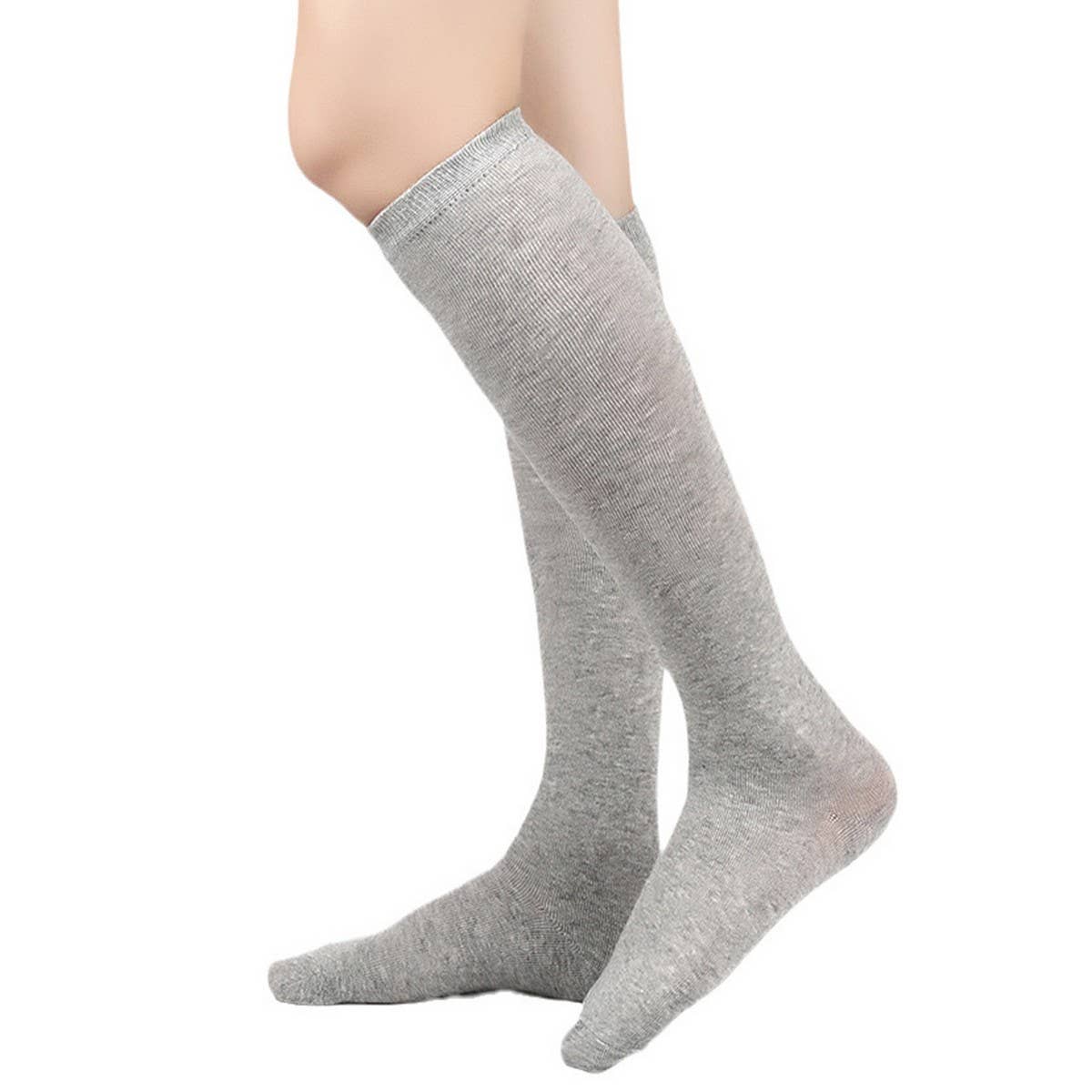 CWMM10064_WOMEN KNEE-HIGH SOCKS FOR SCHOOL &AMP  PERFORMANCE