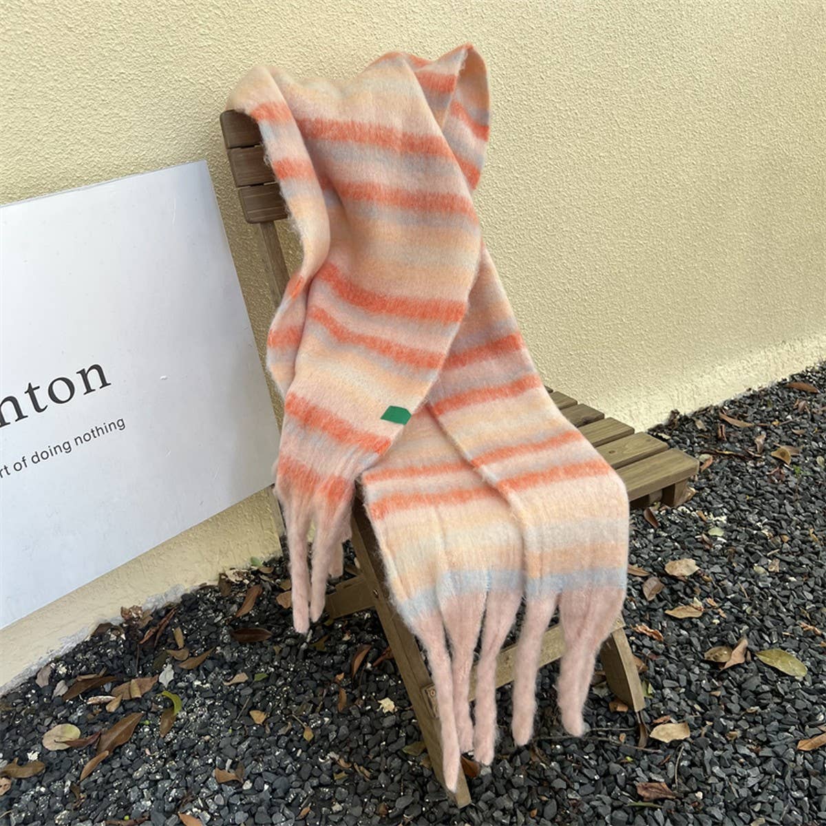 Vintage Scarf - Cute Winter Neck Wrap for Students