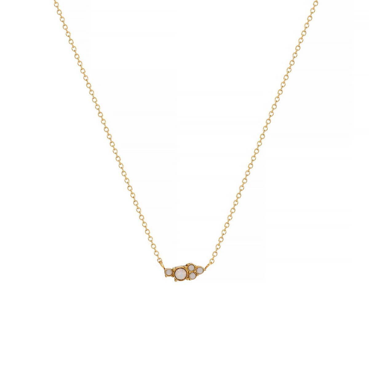 Classic Simple Colorful Birthstone Necklace