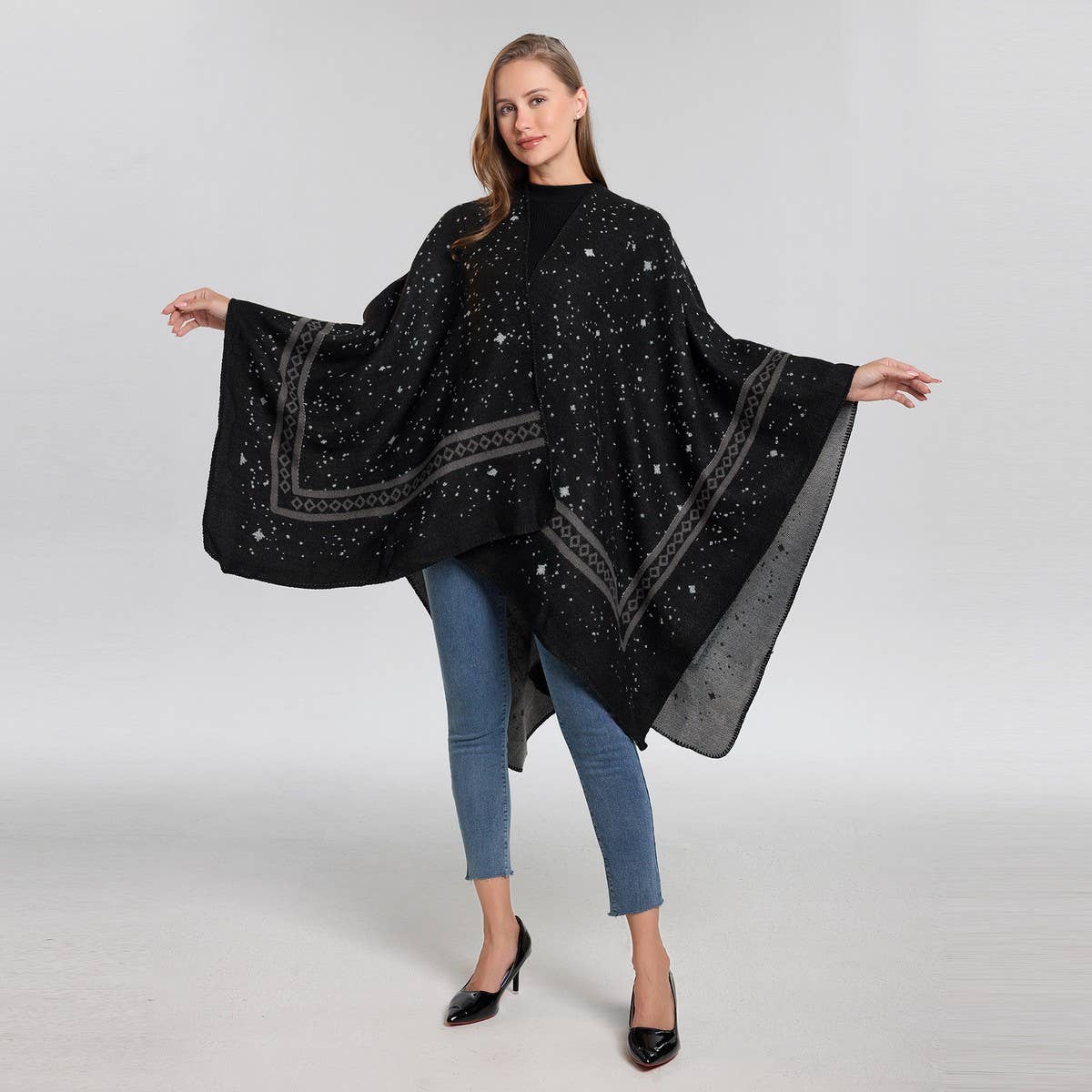 FASHION SHAWL ROMANTIC STARRY SCARF CLOAK_CWASC2234