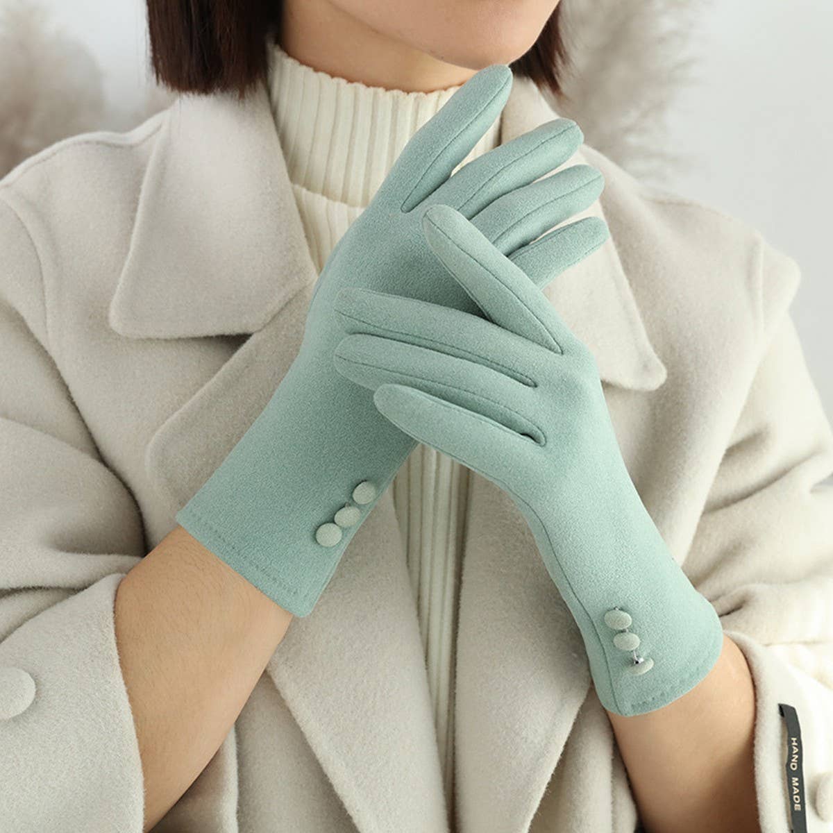 NEW AUTUMN AND WINTER FASHION LADIES WARM GLOVES