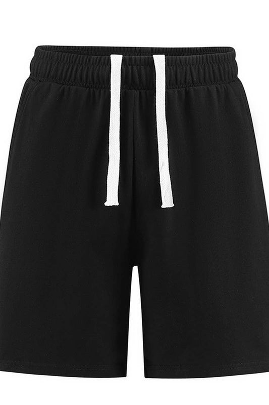 CWBSP0612_MEN'S SOLID DRAWSTRING QUICK DRY SHORTS