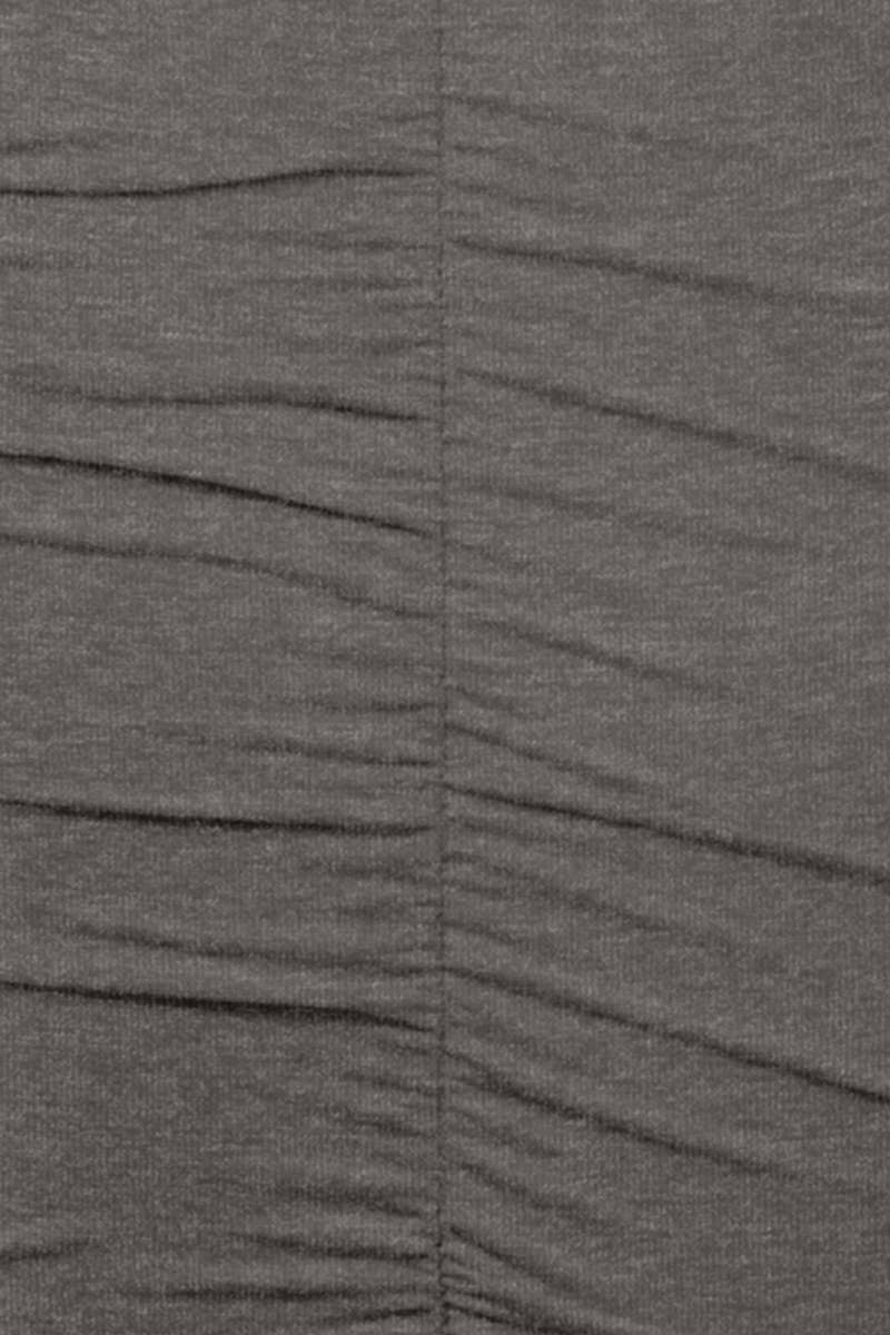 CWBMS070_PLUS Slim Fit Ruched Long Pencil Skirt